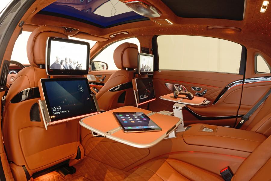 Интерьер Mercedes-Maybach Rocket 900 by Brabus 2016 года  (фото 6 из 48)